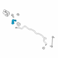 OEM 2017 Kia Rio Bracket-STABILIZER Bar Diagram - 548151W000