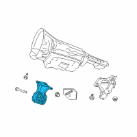 OEM 2013 Ram 1500 INSULATOR-Engine Mount Diagram - 68043230AB