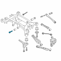 OEM 2017 BMW X3 Hex Bolt With Washer Diagram - 33-17-6-760-343