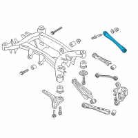 OEM 2014 BMW X3 Front Left Steering Control Arm Diagram - 33-32-6-788-549