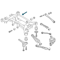 OEM 2017 BMW X4 Hexagon Collar Screw Diagram - 07-12-9-907-282