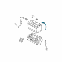 OEM 2006 Dodge Charger Battery Negative Wiring Diagram - 4607550AA