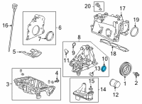 OEM 2018 Acura RLX Oil Seal (41X56X7) Diagram - 91212-R9P-A01