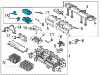 OEM 2021 Hyundai Sonata Relay Assembly-Power Diagram - 37514-L5000