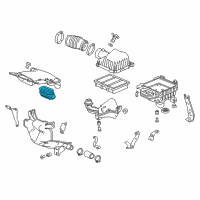 OEM 2020 Honda Accord Tube, Air Inlet Diagram - 17251-6B2-A00