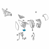 OEM 2019 Honda Insight Cover LH-L, *NH70* Diagram - 76252-TBA-A02ZA