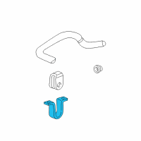 OEM 2004 Ford E-350 Super Duty Stabilizer Bar Clamp Diagram - E6TZ-5486-B