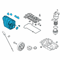 OEM 2020 Hyundai Venue Manifold Assembly-Intake Diagram - 28310-2M110