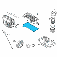 OEM 2021 Kia Rio Gasket-Rocker Cover Diagram - 224412M010