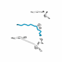 OEM 2004 Honda Accord Spring, Front Stabilizer Diagram - 51300-SDA-A05