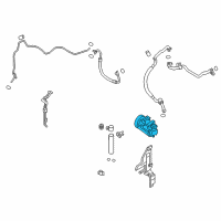 OEM 2016 Nissan Maxima Compressor Assy-Cooler Diagram - 92600-5AA0A