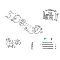 OEM Jeep Cherokee Wiring-Ignition Coil Diagram - 56041851AA