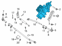 OEM Ford E-250 Gear Assembly Diagram - GU2Z-3504-A