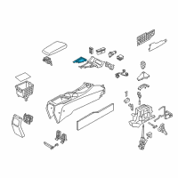 OEM Kia Indicator Cover Assembly Diagram - 846522T101