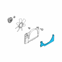 OEM Infiniti FX45 SHROUD-Lower Diagram - 21477-CG200