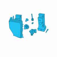 OEM 2010 Jeep Liberty Driver Side Headlight Assembly Composite Diagram - 55157339AE