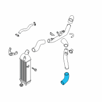 OEM 2014 Kia Sportage Hose-I/COOLER Outlet Diagram - 282882G000