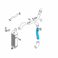 OEM 2012 Kia Optima Hose-I/COOLER Outlet Diagram - 282872G000