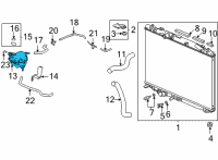 OEM 2022 Acura TLX TANK, EXPANSION Diagram - 19101-6S9-A01