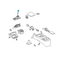 OEM Toyota Celica Shift Knob Diagram - 33504-20150-C0