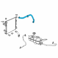 OEM Ram 1500 Classic Hose-Radiator Inlet Diagram - 52014952AD