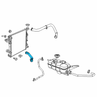 OEM 2019 Ram 1500 Classic Hose-Radiator Outlet Diagram - 52014953AG