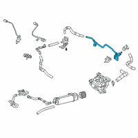 OEM Lexus Pipe, Fuel Vapor Fee Diagram - 23819-24010