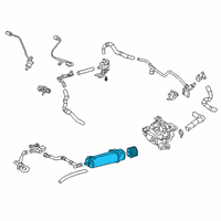 OEM 2019 Lexus UX250h Fuel Vapor Charcoal Canister Diagram - 77740-12770