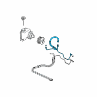 OEM 2008 Buick LaCrosse Pressure Hose Diagram - 15781944