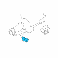 OEM 2012 Chevrolet Avalanche Mount Asm-Trans Diagram - 15813693