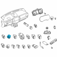 OEM 2016 Nissan Titan XD Switch Assy-Headlamp Diagram - 25542-EZ00B