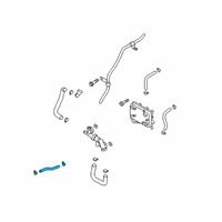 OEM Hyundai Palisade Hose Assembly-Oil Cooling Diagram - 25420-S8500