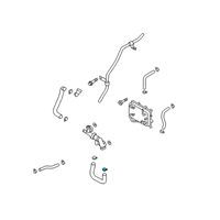 OEM 2016 Hyundai Genesis Clamp-Hose Diagram - 14720-21006-S