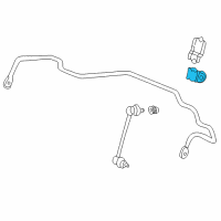 OEM Honda Insight Bush, Stabilizer Holder (17.3) Diagram - 51306-S3Y-003