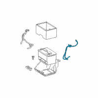 OEM Dodge Ram 3500 Battery Negative Wiring Diagram - 56051166AB