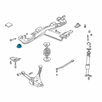 OEM Buick Insulator Asm-Rear Suspension Support Diagram - 15237958