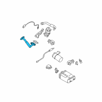 OEM 2008 Nissan Quest EGR Guide Tube Diagram - 14713-7Y000