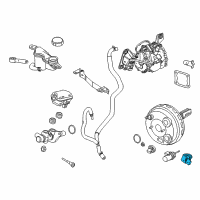 OEM Ford Sensor Diagram - 9M6Z-2L524-A