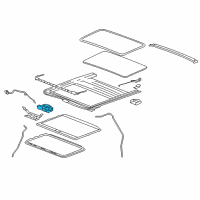 OEM 2012 Chevrolet Silverado 3500 HD Motor Diagram - 15781047