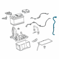 OEM 2015 Ram ProMaster City Cable Diagram - 68472070AA