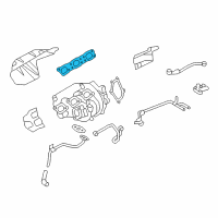 OEM 2019 Nissan GT-R Gasket-Man Exhaust Diagram - 14036-JF04A