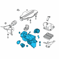 OEM 2021 Honda Accord Case Set, A/Clnr Diagram - 17201-6C1-A00