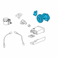 OEM GMC Sierra PUMP ASM-VAC Diagram - 12696313