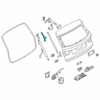 OEM 2011 BMW X3 Retaining Mount, Rear Left Diagram - 51-24-7-262-177