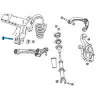 OEM 2022 Ram 1500 Screw-Hex FLANGE Head Diagram - 6512912AA