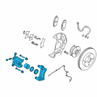 OEM 2020 Toyota Yaris Caliper Diagram - 47750-WB002