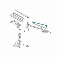 OEM 1993 Honda Accord Rod Unit B Diagram - 76550-SM4-003