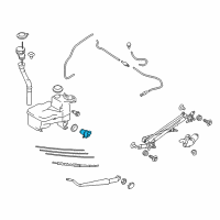 OEM Toyota 86 Washer Pump Diagram - SU003-02688