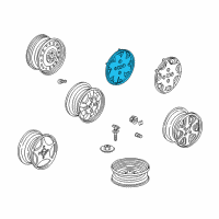 OEM 2000 Honda Accord Trim, Wheel (15") Diagram - 44733-S4K-A10