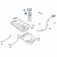OEM 2018 Lincoln MKZ Fuel Gauge Sending Unit Diagram - DG9Z-9A299-M